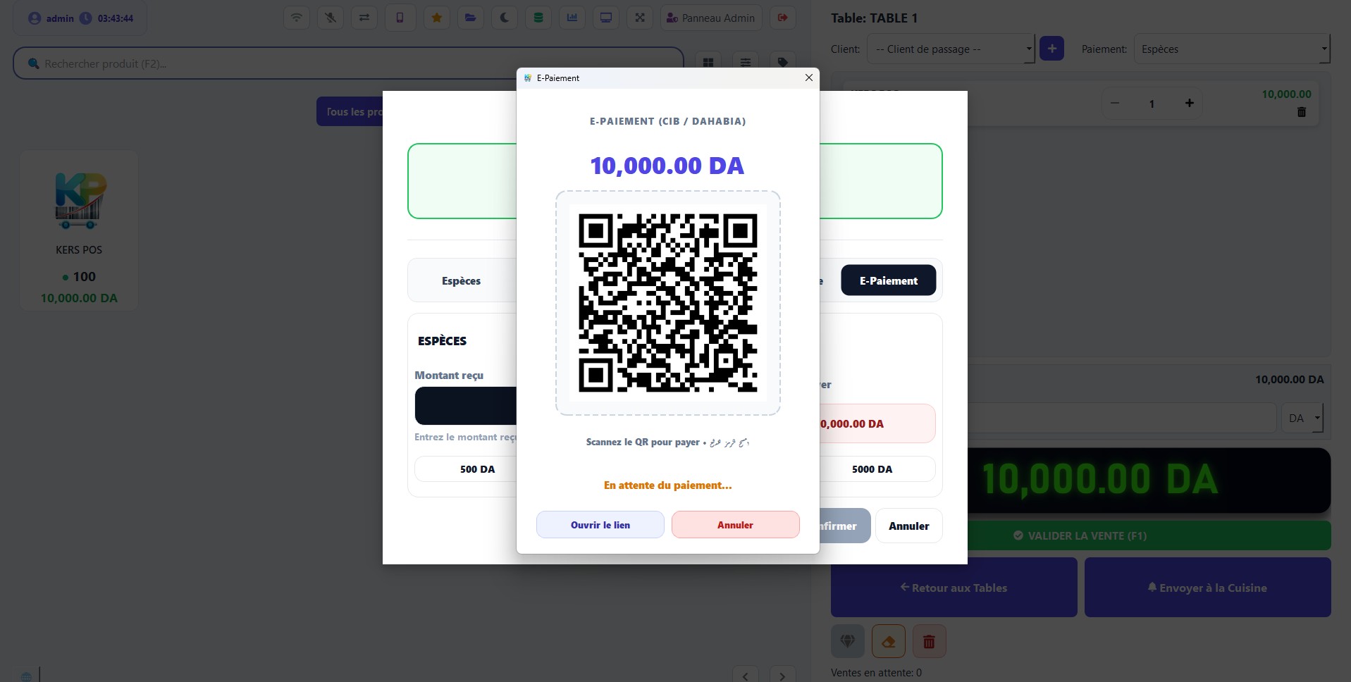 الدفع الإلكتروني عبر Chargily - KERS POS الجزائر